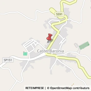 Mappa Via Aldo Moro,  17, 83040 Castel Baronia, Avellino (Campania)