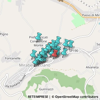 Mappa Via Calcazanco, 83036 Mirabella Eclano AV, Italia (0.3)