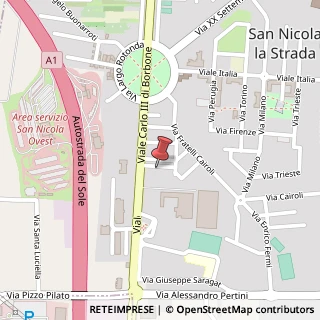 Mappa Viale Carlo III, 115, 81020 San Nicola la Strada, Caserta (Campania)