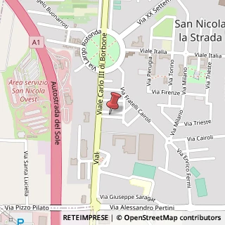 Mappa Viale Carlo III, 101, 81020 San Nicola la Strada, Caserta (Campania)