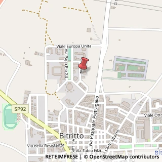 Mappa Via Yitzhak Rabin, 16, 70020 Bitritto, Bari (Puglia)