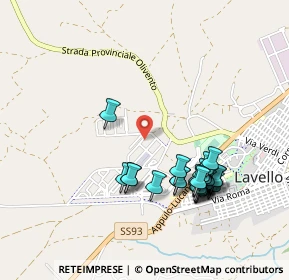 Mappa Lavello, 85024 Lavello PZ, Italia (0.52593)