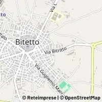 Mapa Bitetto