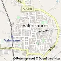 Mapa Valenzano