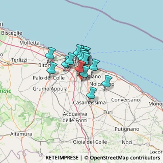 Mappa Via Giuseppe Tatarella, 70010 Noicattaro BA, Italia (8.34833)