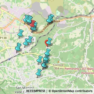 Mappa Via Borghe, 83018 San Martino Valle Caudina AV, Italia (1.11852)