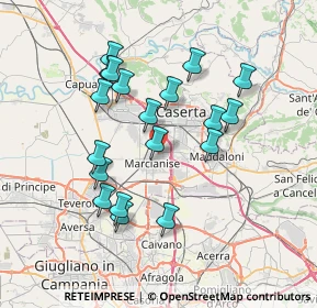 Mappa 81020 Capodrise CE, Italia (7.24684)