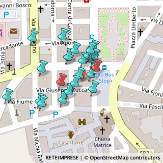 Mappa Via Luigi Cadorna, 70020 Bitritto BA, Italia (0.02917)