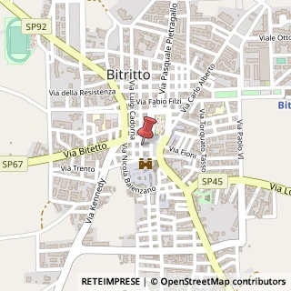 Mappa Via Cavour, 15, 70020 Bitritto BA, Italia, 70020 Bitritto, Bari (Puglia)