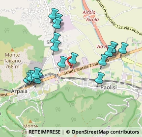 Mappa Arpaia, 82011 Arpaia BN, Italia (1.0705)