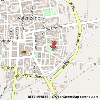 Mappa Largo Guglielmo Marconi, 25A, 70010 Valenzano, Bari (Puglia)