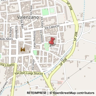 Mappa Largo Guglielmo Marconi, 19, 70010 Valenzano, Bari (Puglia)