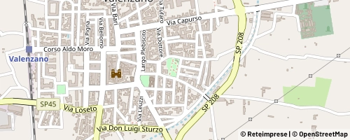 Mappa Valenzano