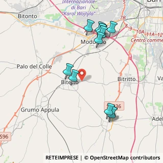 Mappa SP Bitetto-Bitritto, 70020 Bitetto BA, Italia (4.5875)