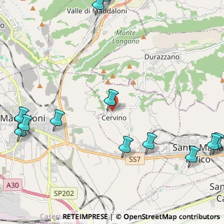 Mappa Via Roma, 81023 Cervino CE, Italia (3.335)