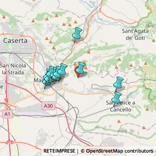 Mappa Via Roma, 81023 Cervino CE, Italia (3.39417)