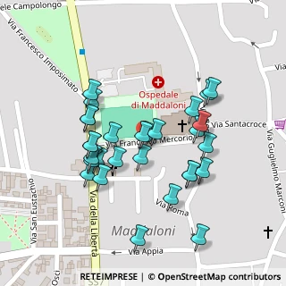 Mappa Via F. Mercorio, 81024 Maddaloni CE, Italia (0.09655)
