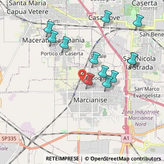 Mappa Via G. Testa, 81020 Capodrise CE, Italia (2.20333)