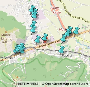 Mappa Str. Vicinale Fievo, 82011 Airola BN, Italia (1.09)