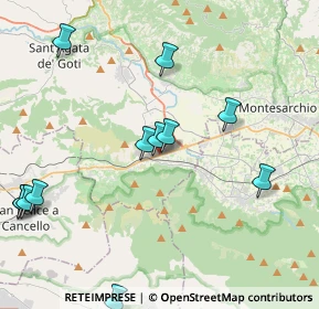 Mappa Str. Vicinale Fievo, 82011 Arpaia BN, Italia (5.21917)