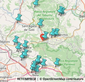 Mappa Str. Vicinale Fievo, 82011 Arpaia BN, Italia (9.7925)