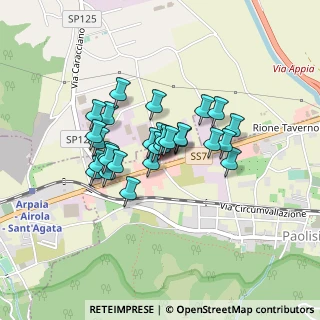Mappa Strada Vicinale Fievo, 82011 Arpaia BN, Italia (0.325)