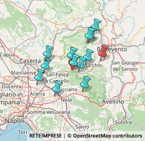 Mappa Str. Vicinale Fievo, 82011 Arpaia BN, Italia (11.10231)