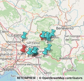 Mappa Str. Vicinale Fievo, 82011 Arpaia BN, Italia (11.55154)