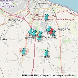 Mappa Via Umberto Minervini, 70129 Bari BA, Italia (2.65545)