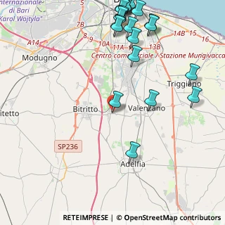 Mappa Via Minervini, 70129 Bari BA, Italia (6.1205)