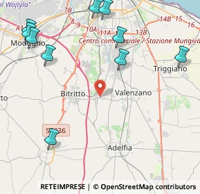 Mappa Via Umberto Minervini, 70129 Bari BA, Italia (6.75786)
