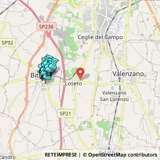 Mappa Via Umberto Minervini, 70129 Bari BA, Italia (2.109)