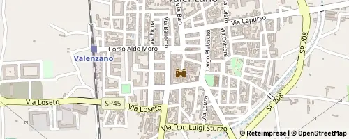 Mappa Valenzano