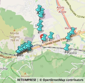 Mappa Via Caracciano, 82011 Arpaia BN, Italia (1.005)