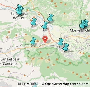 Mappa Via Caracciano, 82011 Arpaia BN, Italia (5.49462)