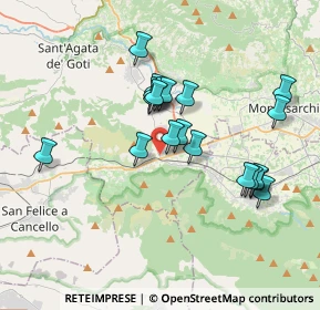 Mappa Via Caracciano, 82011 Arpaia BN, Italia (3.486)