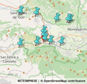 Mappa Via Caracciano, 82011 Arpaia BN, Italia (3.43)