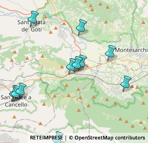 Mappa Via Caracciano, 82011 Arpaia BN, Italia (5.45)