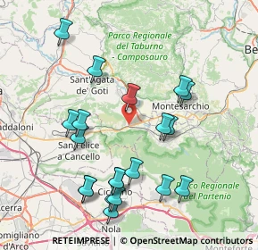 Mappa Via Caracciano, 82011 Arpaia BN, Italia (8.948)