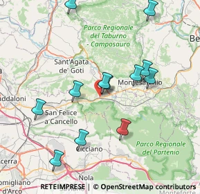 Mappa Via Caracciano, 82011 Arpaia BN, Italia (8.34167)