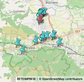 Mappa Via Caracciano, 82011 Arpaia BN, Italia (1.674)