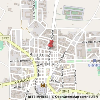 Mappa Via guglielmo oberdan 49, 70020 Bitritto, Bari (Puglia)