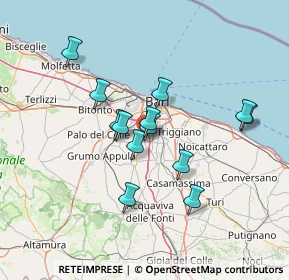 Mappa Via Cap. Magg. P. Pietragallo, 70020 Bitritto BA, Italia (12.34231)