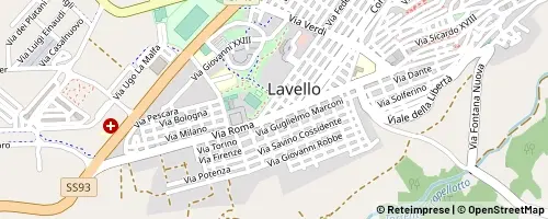 Mappa Lavello