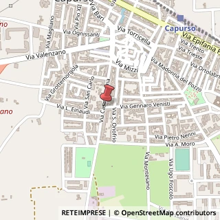 Mappa Via Repossi, 44, 70010 Capurso, Bari (Puglia)