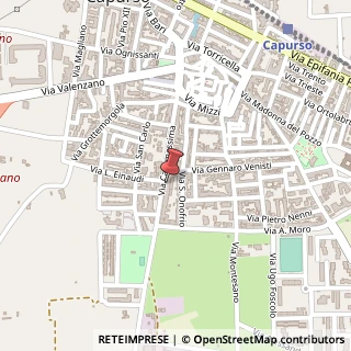 Mappa Via Casamassima, 58, 70010 Capurso, Bari (Puglia)