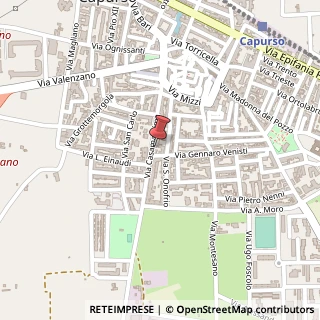 Mappa Via Casamassima, 71, 70010 Triggiano, Bari (Puglia)