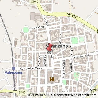 Mappa Via Borgo d'Aloia, 5, 70010 Valenzano, Bari (Puglia)