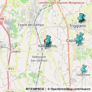 Mappa Vicolo Giammaria, 70010 Valenzano BA, Italia (2.41462)