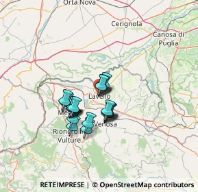 Mappa Via Roma, 85024 Lavello PZ, Italia (9.872)